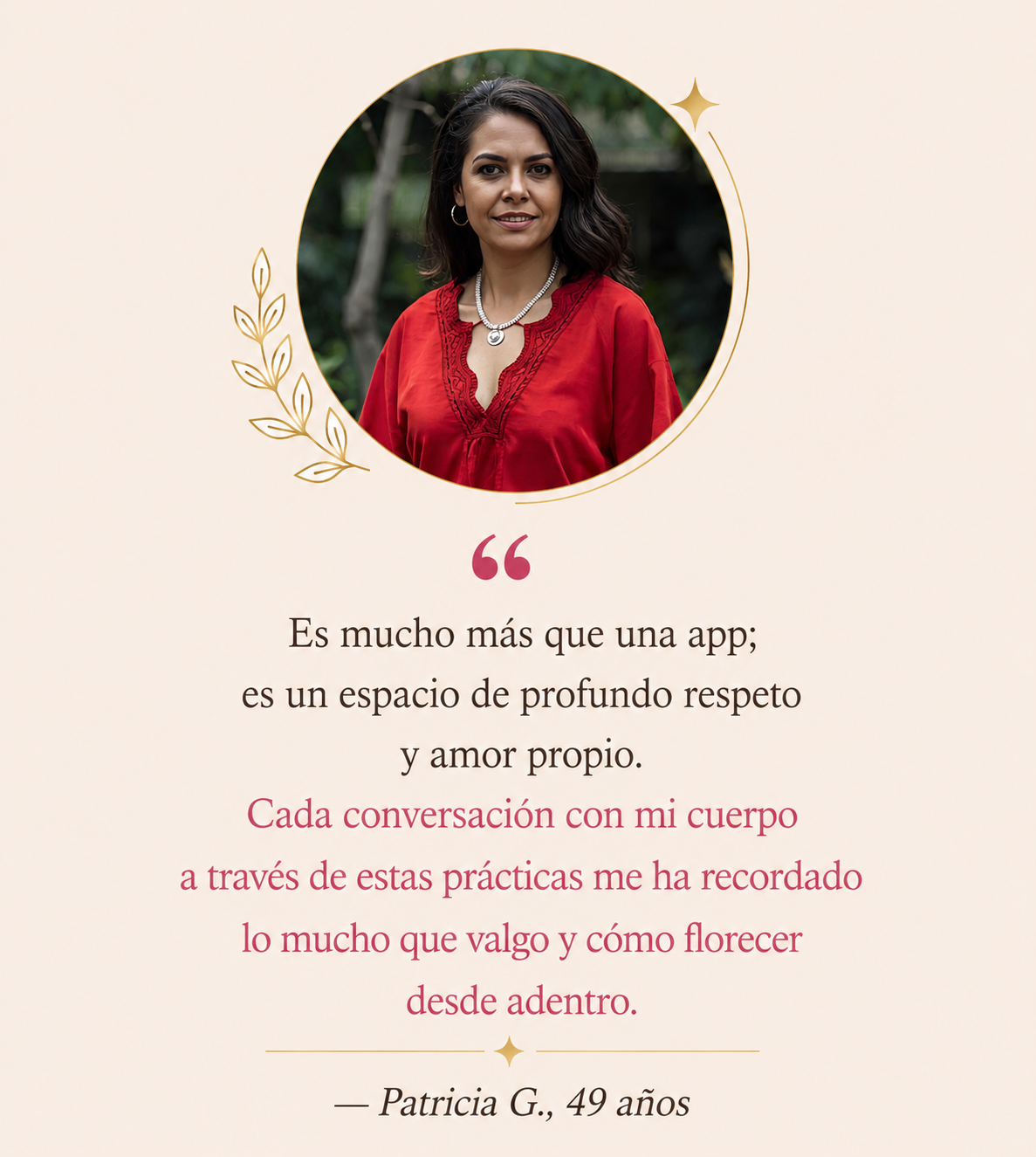 Testimonio de una mujer que vive Brilla sin Edad 4