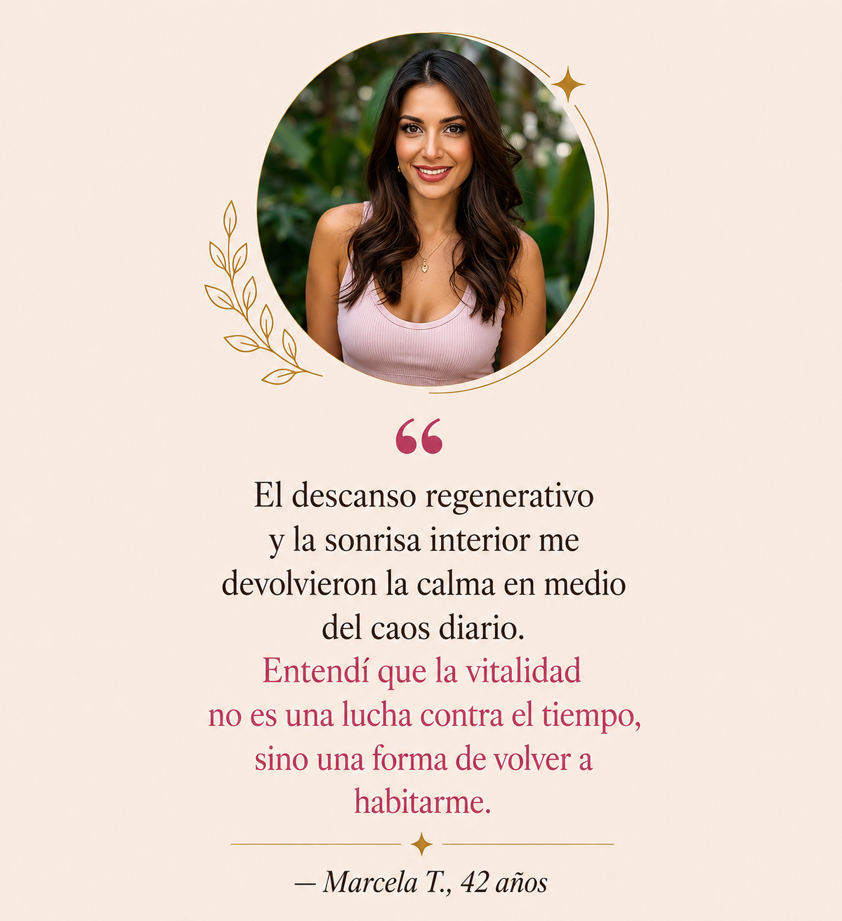 Testimonio de una mujer que vive Brilla sin Edad 5